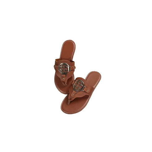 'Jade' Flat Sandals - Celes Fashion